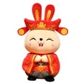thumbnail image 1 of serony Plush Toy Rabbit Year Mascot Doll, 1 of 1