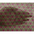 thumbnail image 4 of oneOone Viscose Chiffon Fabric Dot|Swirl & Floral Block Printed Fabric 1 Yard 42 Inch Wide, 4 of 4