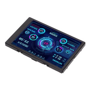 3.5in IPS USB Mini Écran,PC Affichage de la température AIDA64 PC CPU Moniteur de données PC Moniteur de température du panneau de capteur,PC Panneau de capteur affichage ordinateur Temp Monitor