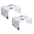 thumbnail image 1 of Oleegame Housse de Protection pour Micro-Ondes de Rangement de Produits 2 Pcs, Housse de Four, Housse Anti-Huile pour Four à Micro-Ondes et Housse Anti-Humidité, 1 of 2