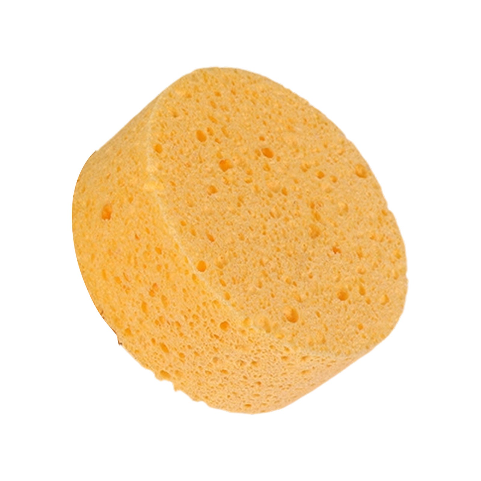 Jierger Large Sponge, Kitchen Sponges, Car Cleaning Sponge, SuperAbsorbent Big Sponge for Cleaning Car, Non-Scratch Round Sponges for Home/Kitchen/Boat Bail Washing, Yellow