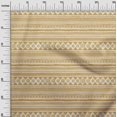 thumbnail image 3 of oneOone Viscose Chiffon Brown Fabric Tribal Fabric For Sewing Printed Craft Fabric By The Yard 42 Inch Wide, 3 of 4
