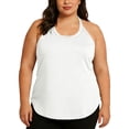 thumbnail image 1 of TACILIP Womens Camisole Tank Tops Plus Size Racerback Crewneck Workout Tops Sleeveless Gym Yoga Summer Outfits, 1 of 5