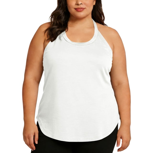 TACILIP Womens Camisole Tank Tops Plus Size Racerback Crewneck Workout Tops Sleeveless Gym Yoga Summer Outfits