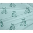 thumbnail image 4 of oneOone Polyester Lycra Fabric Branch & Owl Block Print Fabric BTY 56 Inch Wide, 4 of 4