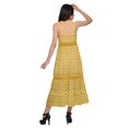 thumbnail image 3 of Moomaya Robe Longue Maxi Imprimée pour Femmes Sans Manches à Col en V Décontractée Évasée Kurta, 3 of 6