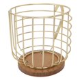 thumbnail image 1 of Large Capacity Coffee Pod Holder With Wooden Base - Durable Iron Construction, Space Saving Coffee Bar Organizer For Kitchen Tabletop, Coffee Bags And Concentrated Coffee Capsules, 1 of 8