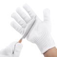 thumbnail image 3 of Cutting Glove, Wide Use Standard Design  Match White Cut Gloves  For Working, 3 of 8