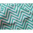 thumbnail image 4 of oneOone Silk Tabby Fabric Chevron Geometric Print Fabric By Yard 42 Inch Wide, 4 of 4