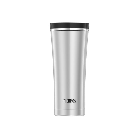 THERMOS - Vacuum thermal tumbler - Size 3.5 in - Height 8 in - 16 fl.oz - black trim
