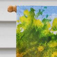 thumbnail image 3 of Carolines Treasures CK1940CHF Drapeau Caniche Argenté d'Automne en Toile Format Maison, 3 of 4