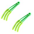 thumbnail image 1 of Oleegame 2PC Cleaning Brush Air Conditioner Cleaning Brush Can Be Removed And Cleaned With Shutter Brush, 1 of 3