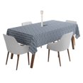 thumbnail image 1 of Vargottam Indoor/OutdoorTablecloth58x120 Inch Rectangle Nappe avec trou de parapluie et zip-Table étanche PatioTableTableCouveuses pour arrière-cour RectangulaireTable- Royal Blue2, 1 of 5