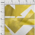 thumbnail image 2 of oneOone Rayon Yellow Fabric Geometrical Sewing Material Print Fabric By The Yard 56 Inch Wide, 2 of 4