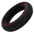 thumbnail image 4 of Trottinette Électrique Pneu Plein Route Noir Modèle 50/75-6.1 Poids de Remplacement 720g Sans Chambre Haute Qualité Neuf Rouge, 4 of 9