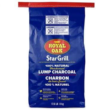 R OAK LUMP CHARCOAL