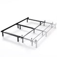 thumbnail image 3 of Zinus Spa Sensations Compack Twin to Queen Size Adjustable Metal Bed Frame, 7 inch Heavy Duty Steel Bed Frame with Included Headboard Brackets, 3 of 7