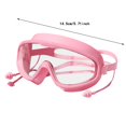 thumbnail image 3 of BKER Adult Swimming Goggles Large Frame Swimming Glasses Diving Goggles Water Drop Swimming Cap Set And Fog Goggles, 3 of 7