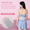 thumbnail image 2 of Unatoiry Ceintures Chauffantes Coussin Chauffant Électronique Taille Menstruelle Léger Doux pour la Peau Soins de Santé Massage par Vibration du Bas du Dos Chaud Rose Trois Paquets de Chaleur 1 Ensemble, 2 of 6