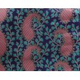 thumbnail image 4 of oneOone Georgette Viscose Fabric Floral & Paisley Block Printed Craft Fabric BTY 42 Inch Wide, 4 of 4