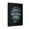 thumbnail image 3 of Scripture Canvas Be Joyful In Hope Romans 12:12 Christian Wall Art Bible Verse Print Ready To Hang, 3 of 8