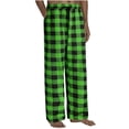 thumbnail image 1 of LSLJS Fashion Man Casual Loose Printing Pockets Trousers Pockets Elastic Waist Long Pants, 1 of 4