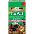 thumbnail image 2 of Twinings Green Tea Pomegranate, Raspberry & Strawberry Tea Bags, Sweet & Juicy, 20 Count, 2 of 6