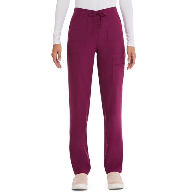 Pantalon d’uniforme médical cargo avec cordon de serrage Core Essentials Scrubstar pour femmes