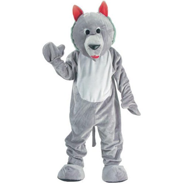 Hungry Wolf Ensemble de Costume de Mascotte - Grand 12-14