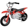 thumbnail image 1 of Razor MX350 Dirt Rocket Vélo Électrique, 8 Ans et Plus, 14 Mi/h, Autonomie de 30 Min, Max 140 Lb, Rouge, 1 of 12