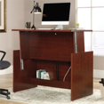 thumbnail image 2 of Sauder Heritage Hill Sit and Stand Desk in Classic Cherry, 2 of 27