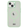 thumbnail image 1 of Blu Element Chromatic Kick MagSafe Case Light Green for iPhone 16e/15/14/13, 1 of 6