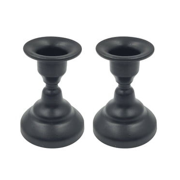 TopLLC Ensemble de Porte-Bougies (Lot de 2) pour Bougies Coniques et Bougies DEL, Porte-Bougies Décoratifs pour Mariages, Soupers, Fêtes d'Anniversaire en Liquidation