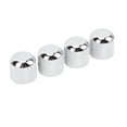 thumbnail image 2 of 4Pcs Guitar Tone Volume Knob Professional Metal Potentiometer Hat Cap Parts Accessories with Slot Screwdriver Silver, 2 of 14