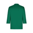 thumbnail image 4 of Womens Casual Solid Color Round Neck 3/4 Sleeve And 3/4 Sleeve Pocket Top, 4 of 4