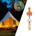 thumbnail image 2 of Abbracc Hameçons Robustes de Camping pour la Pêche la Randonnée Accessoires de Plein Air Orange, 2 of 9
