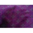 thumbnail image 4 of oneOone Cotton Silk Fabric Leaves & Geometric Block Decor Fabric Printed BTY 42 Inch Wide, 4 of 4