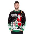 thumbnail image 1 of Ho Ho Ho It #!@%ING Chandail Joyeux pour Hommes Chandail Ugly Christmas, 1 of 3