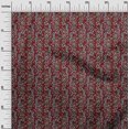 thumbnail image 2 of oneOone Polyester Lycra Fabric Leaves & Floral Block Decor Fabric Printed BTY 56 Inch Wide, 2 of 4