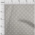 thumbnail image 1 of oneOone Viscose Jersey Fabric Shell Geometric Sashiko Printed Fabric 1 Yard 60 Inch Wide, 1 of 5
