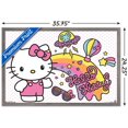 thumbnail image 2 of Hello Kitty - Retro Rainbow Wall Poster, 14.725" x 22.375", 2 of 4