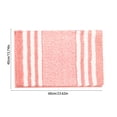 thumbnail image 3 of Rbaofujie Bath Rugs for Bathroom Extra Thick Microfiber Striped Door Mat - Non-Slip Bathroom Kitchen Entry Rug Water-Absorbent Floor Mat for Bathroom Threshold Kitchen Doorway Foot Mat Welcome Mat, 3 of 8