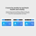 thumbnail image 3 of Smart Fitness Tracker Ring, Step Counter IP68 Water Resistant Smart Ring  for Daily Use 7,8,9,10,11,12,13, 3 of 7