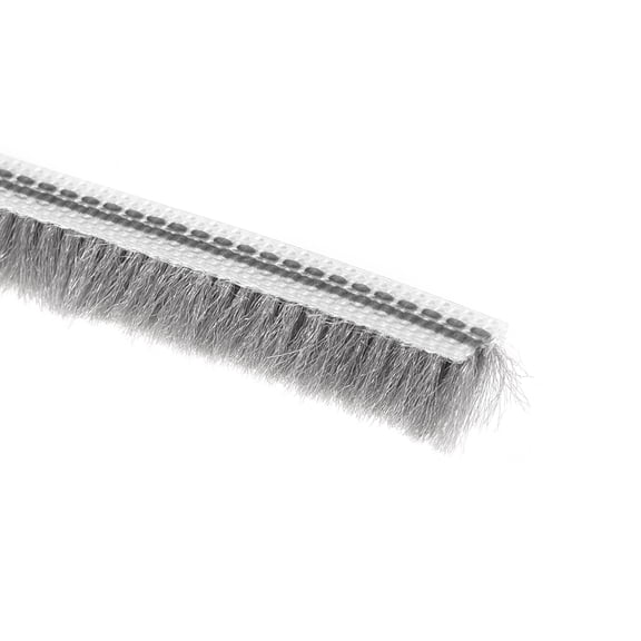 Unique Bargains Brush Weather Stripping Card Slot Seal Strip Elastic Brush 10M/32.8Ft Length 5x6mm/0.2"x0.24"/WxH