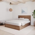 thumbnail image 1 of Nexera 2 Piece Full Size Bedroom Set, Walnut, 1 of 8