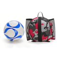 thumbnail image 1 of Basketball Bag Backpack Waterproof Mesh Pockets for Football Volleyball Bag for Basketball red, 1 of 9