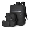 thumbnail image 1 of Fashion Three-piece Backpack Backpack Male Business Usb Charging Laptop Bag High-capacity Students Bag, 1 of 4