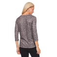 thumbnail image 3 of Iyla Women's 3/4 Sleeve Hacci Top, 3 of 6