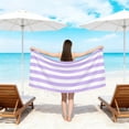 thumbnail image 4 of pstuiky Large Beach Towel 75X150Cm Quick Dry & Soft Absorbent Microfiber Sand Free Travel Pool Towel Double Sided Velour, 4 of 6