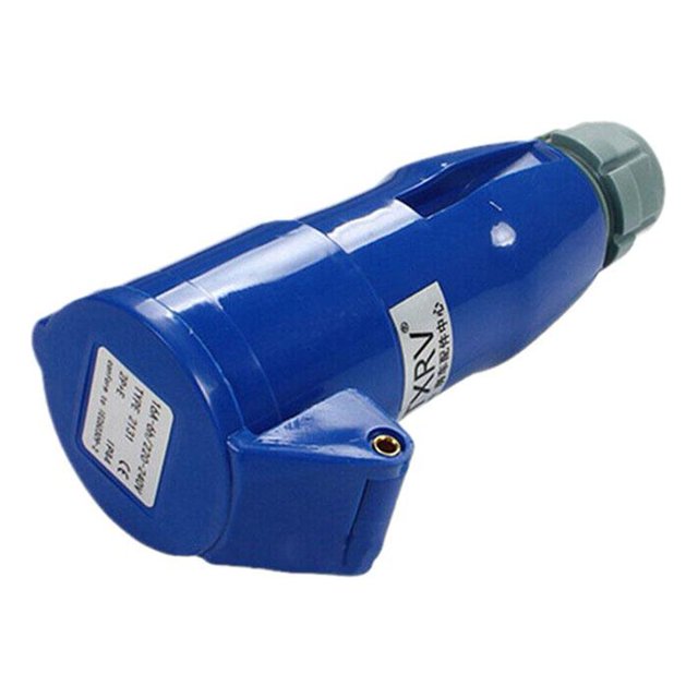 External Hook Up 220V-240V Plug Socket Main Inlet Socket For RV Motorh✨1 Z8S8